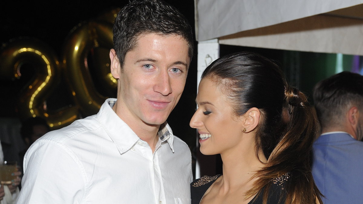 Anna i Robert Lewandowscy