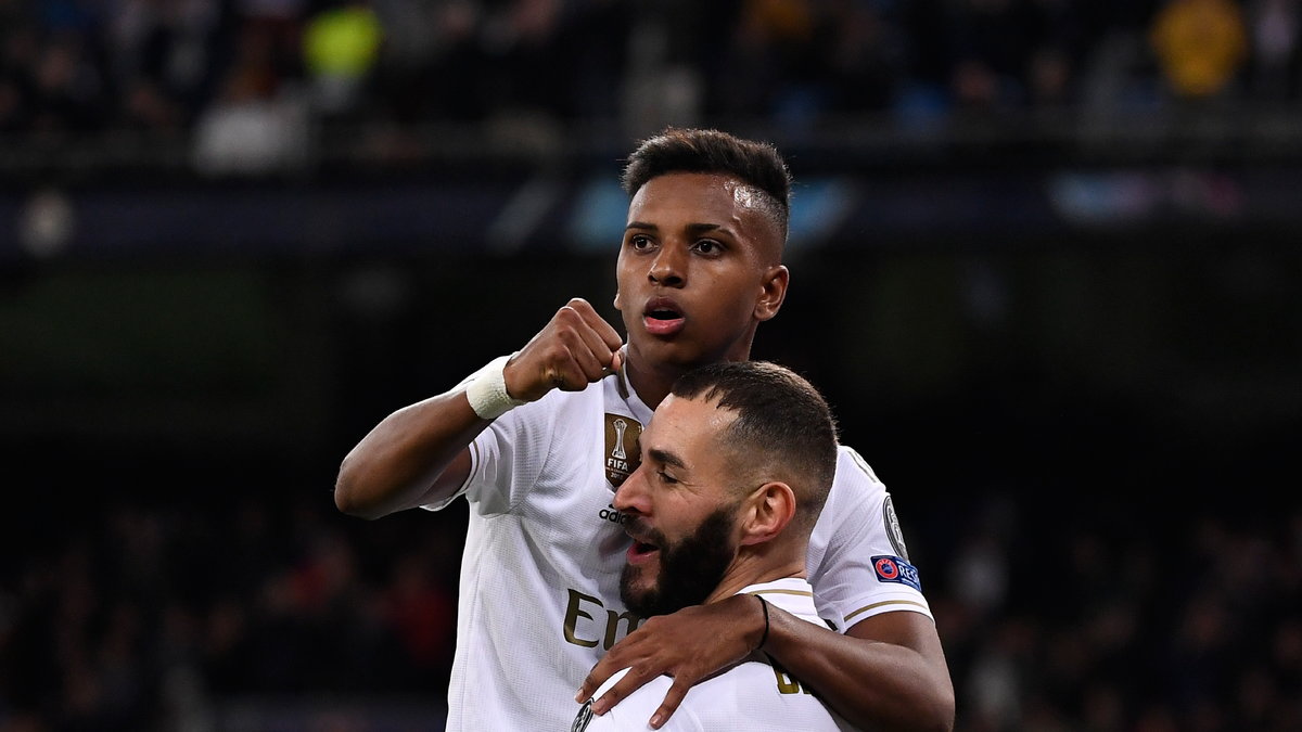 Rodrygo i Karim Benzema (Real Madryt)