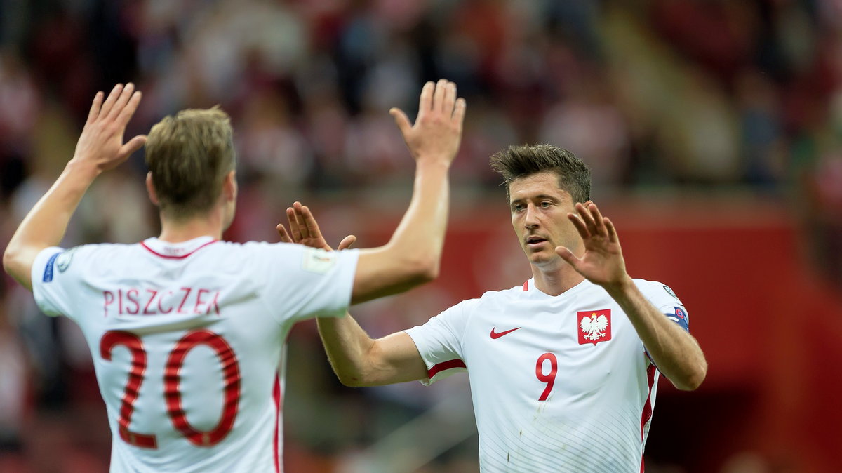 Robert Lewandowski i Łukasz Piszczek