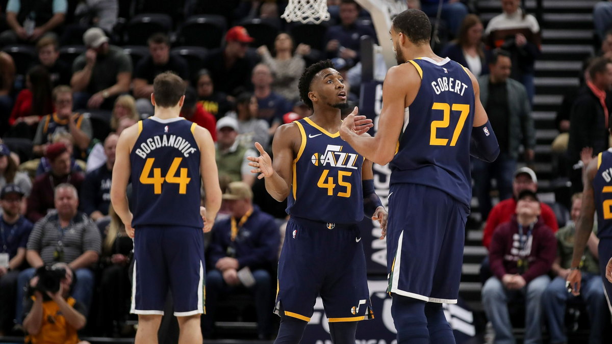 Rudy Gobert i Donovan Mitchell