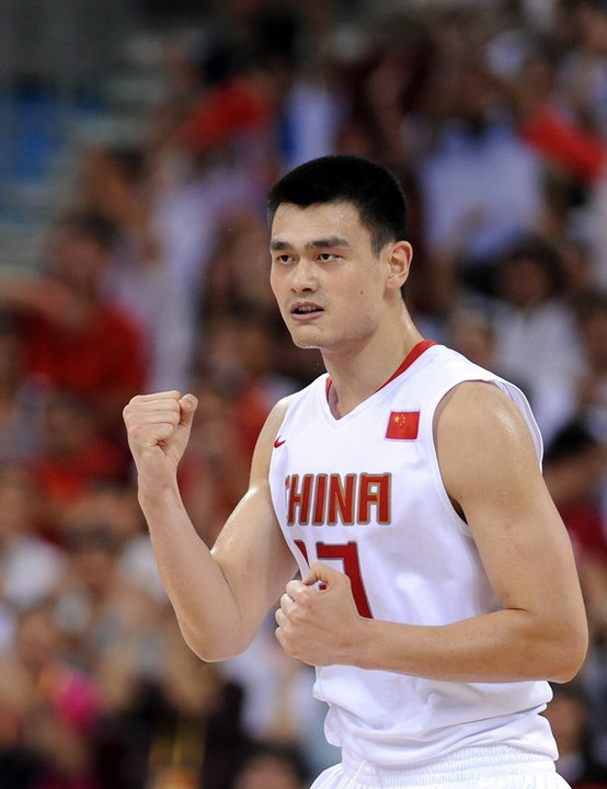 6. Yao Ming (zdjęcie z 2008 roku)