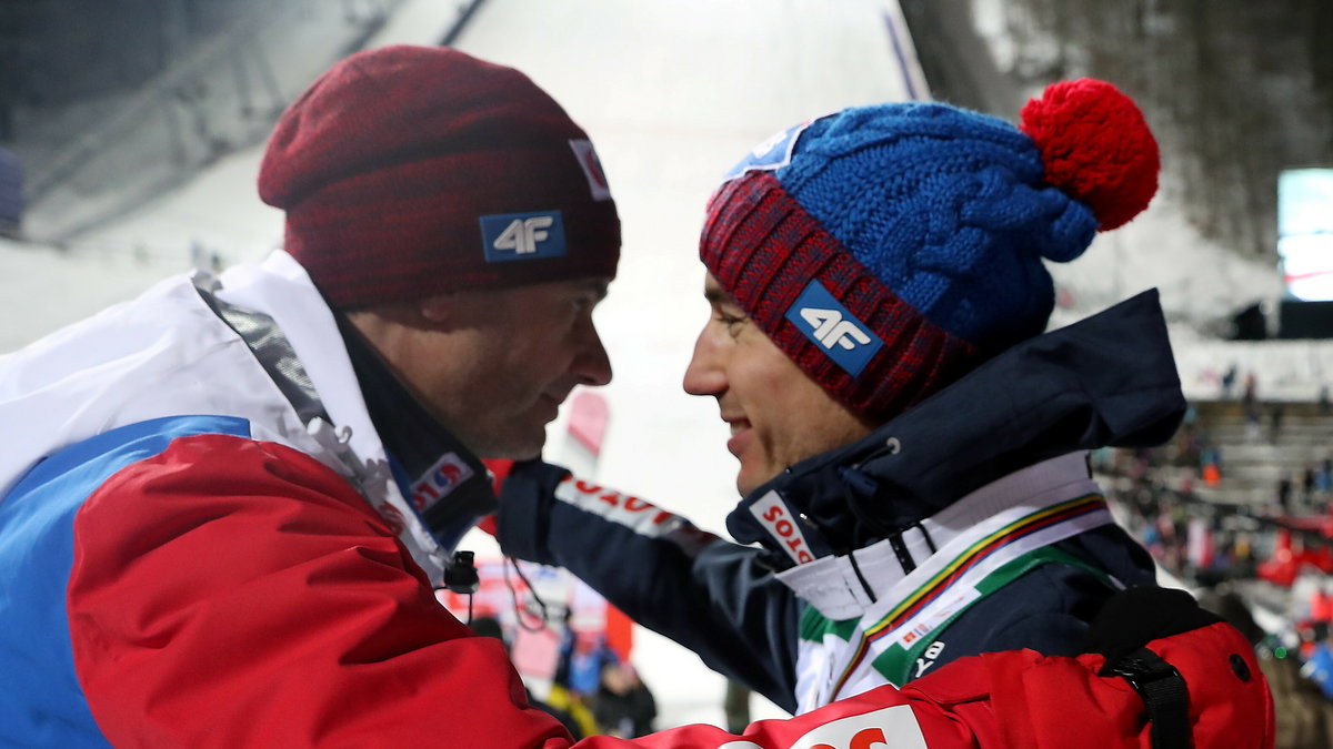 Stefan Horngacher i Kamil Stoch