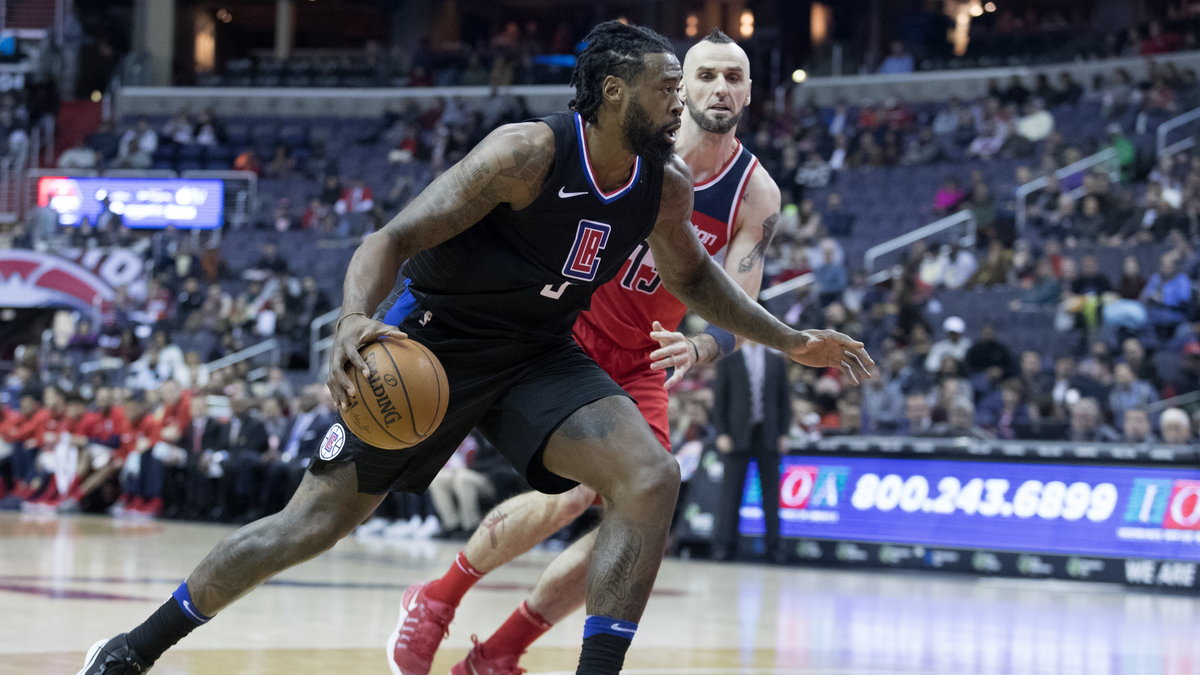 DeAndre Jordan i Marcin Gortat