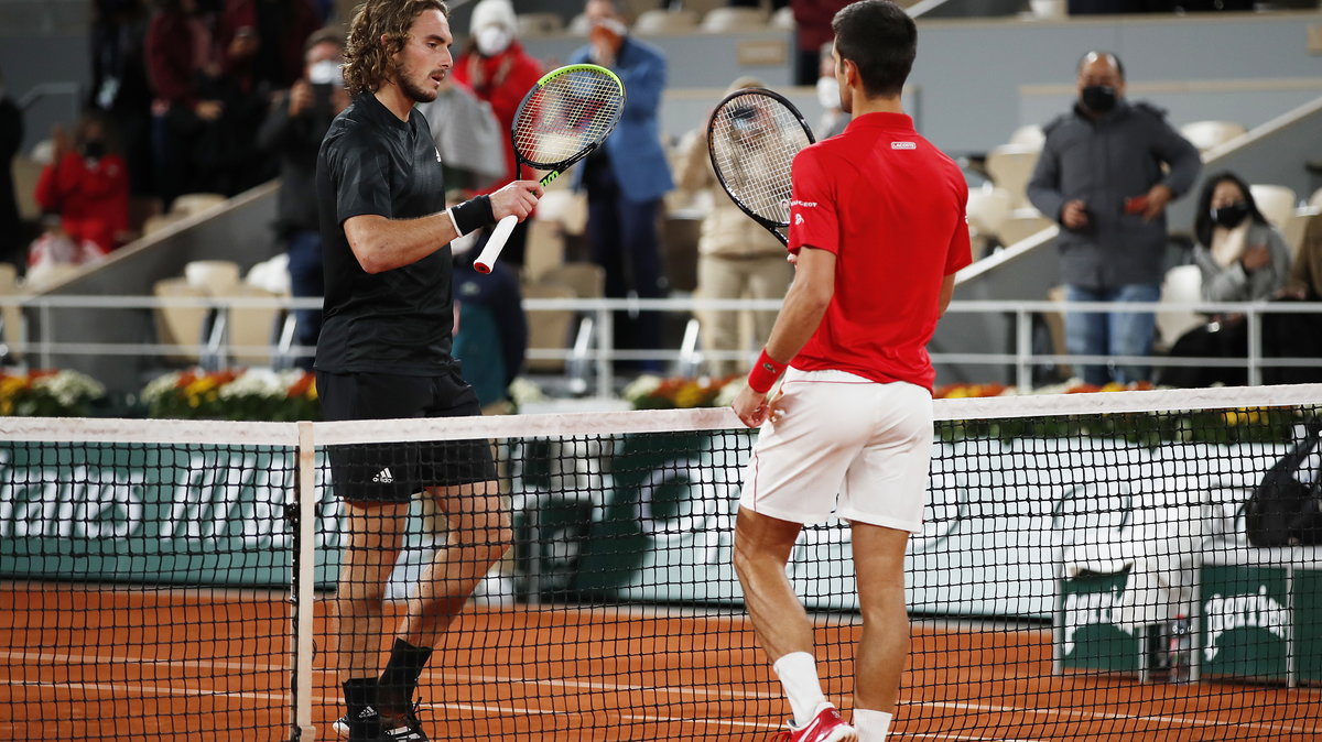 Stefanos Tsitsipas i Novak Djoković