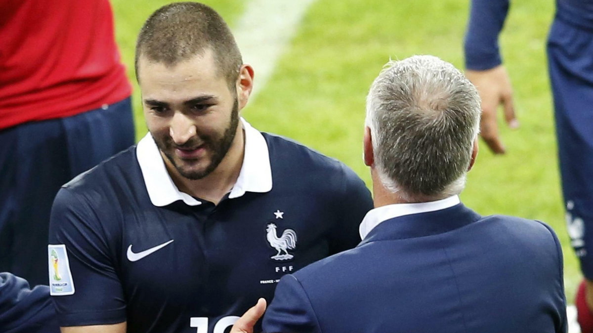 Karim Benzema i Didier Deschamps