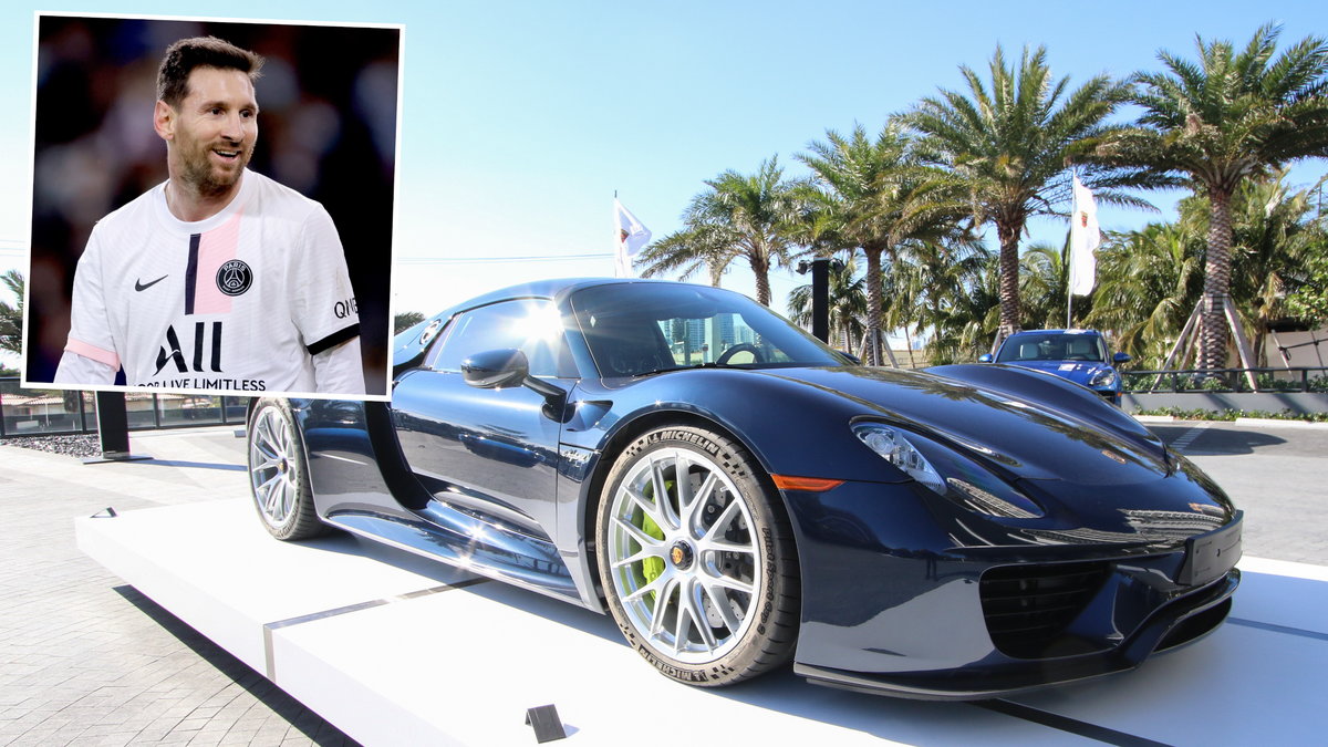 Leo Messi i uroczyste otwarcie Porsche Design Tower w Miami