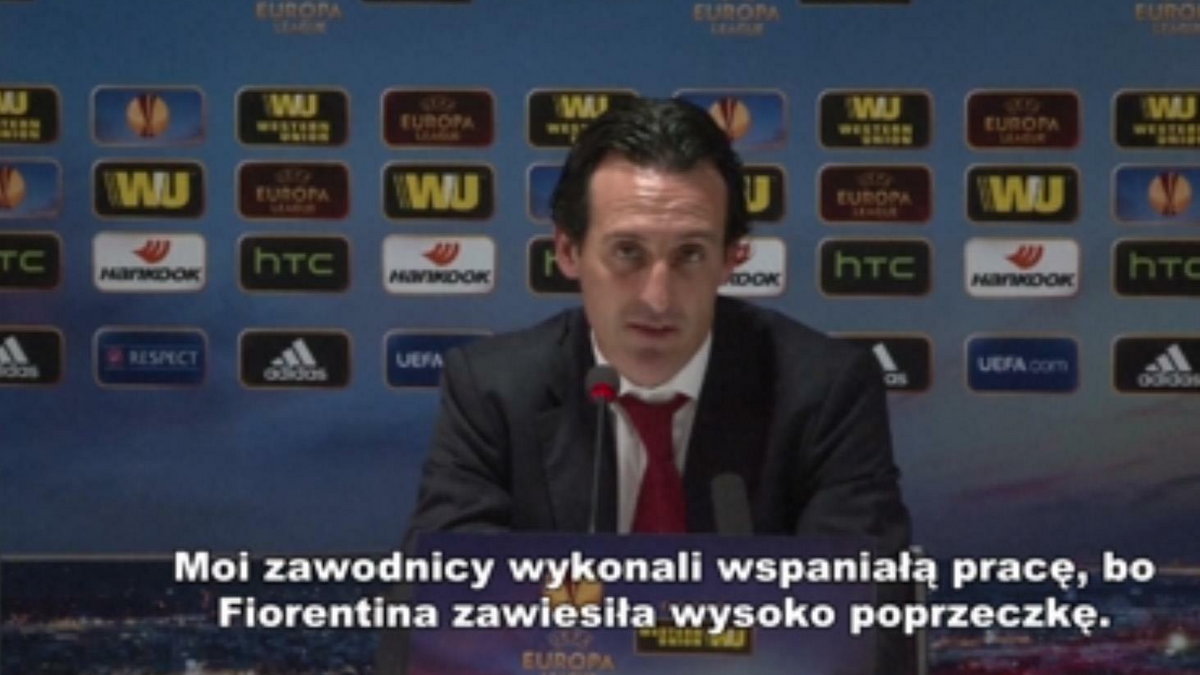 Emery: Droga do finału była trudna