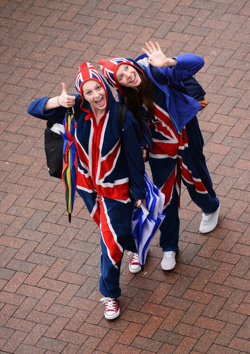 Pomysłowi kibice na Wimbledonie