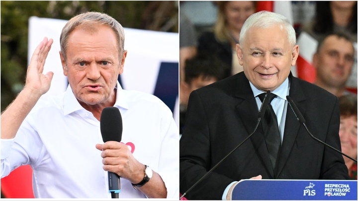 Donald Tusk i Jarosław Kaczyński