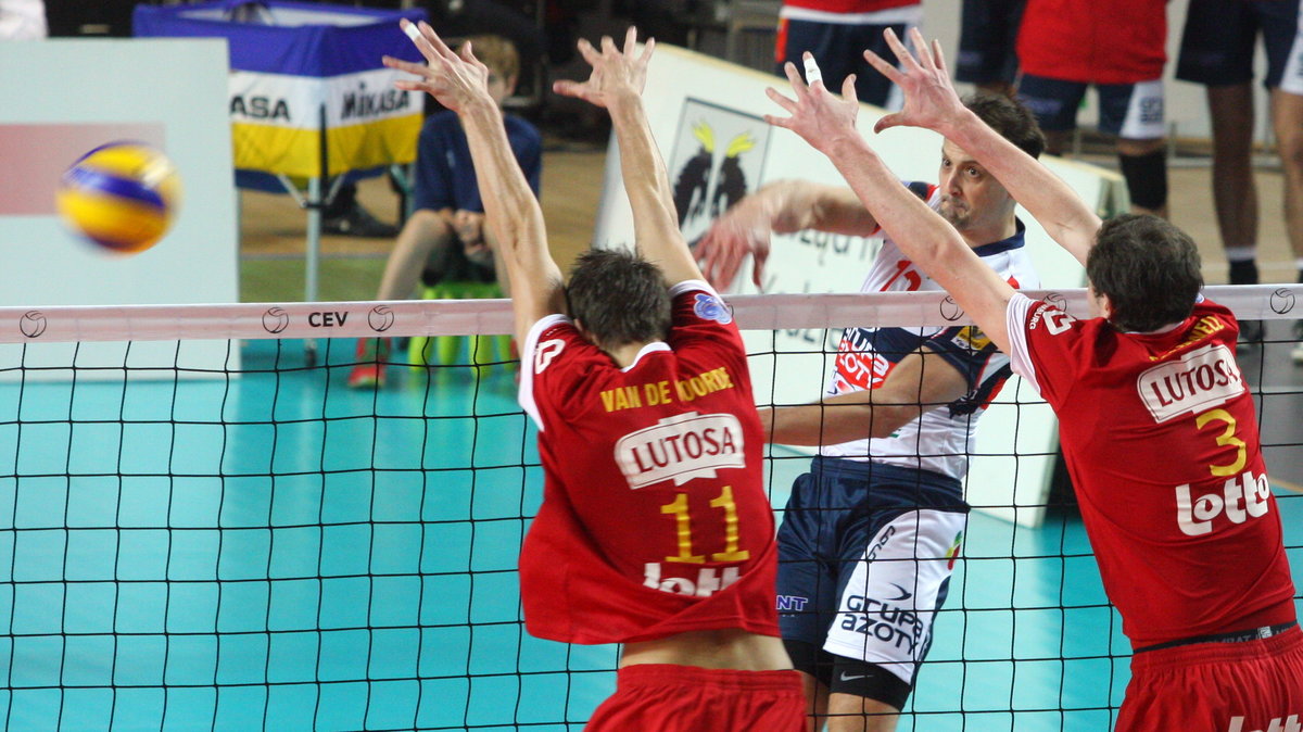 SIATKÓWKA LIGA MISTRZÓW ZAKSA KĘDZIERZYN NOLIKO