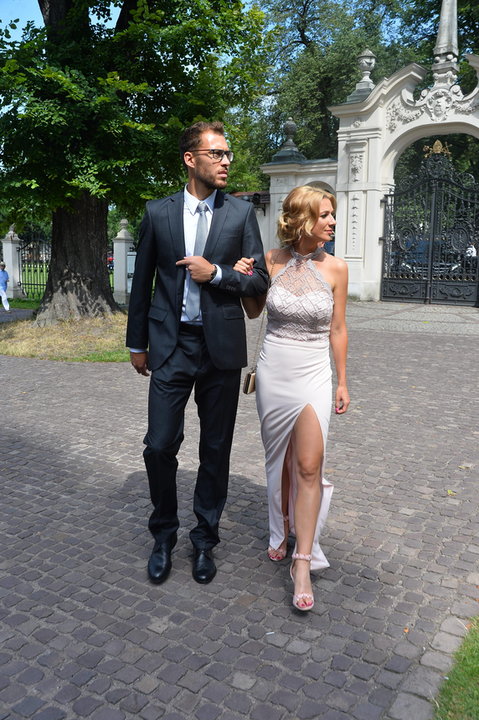 Jerzy Janowicz i Marta Domachowska