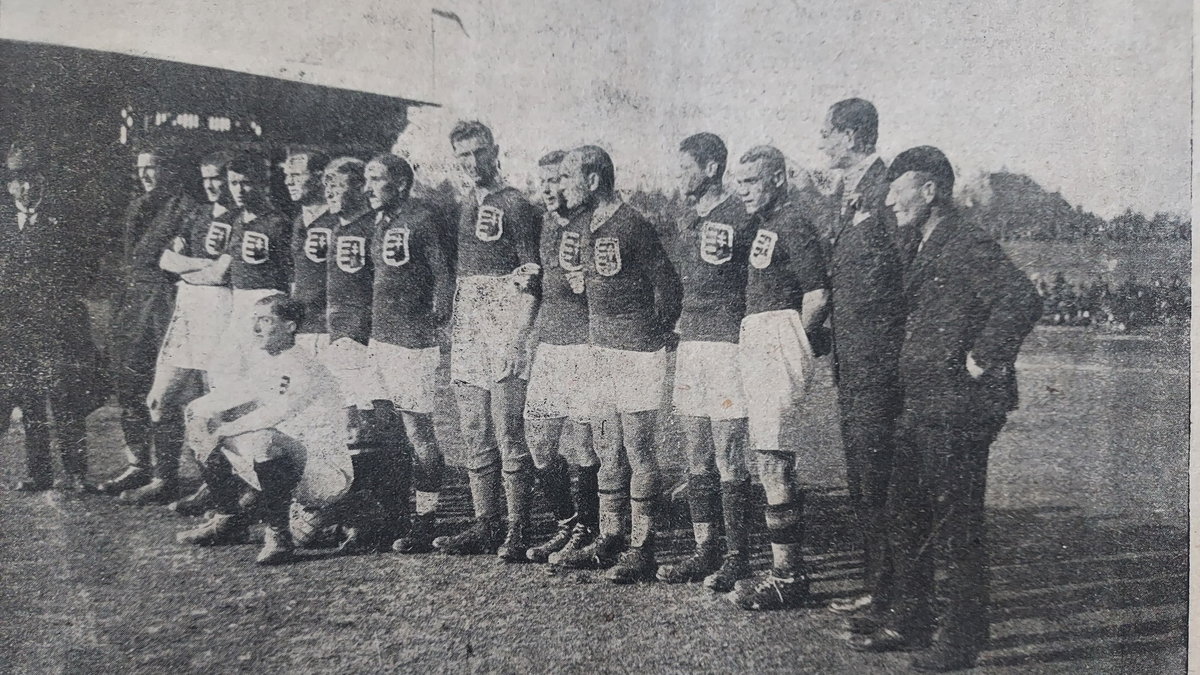 Polska - Węgry 0:3 1922 r.