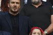 David Beckham z córką Harper