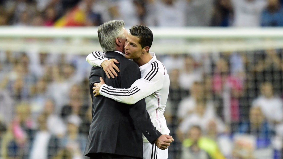 Carlo Ancelotti i Cristiano Ronaldo