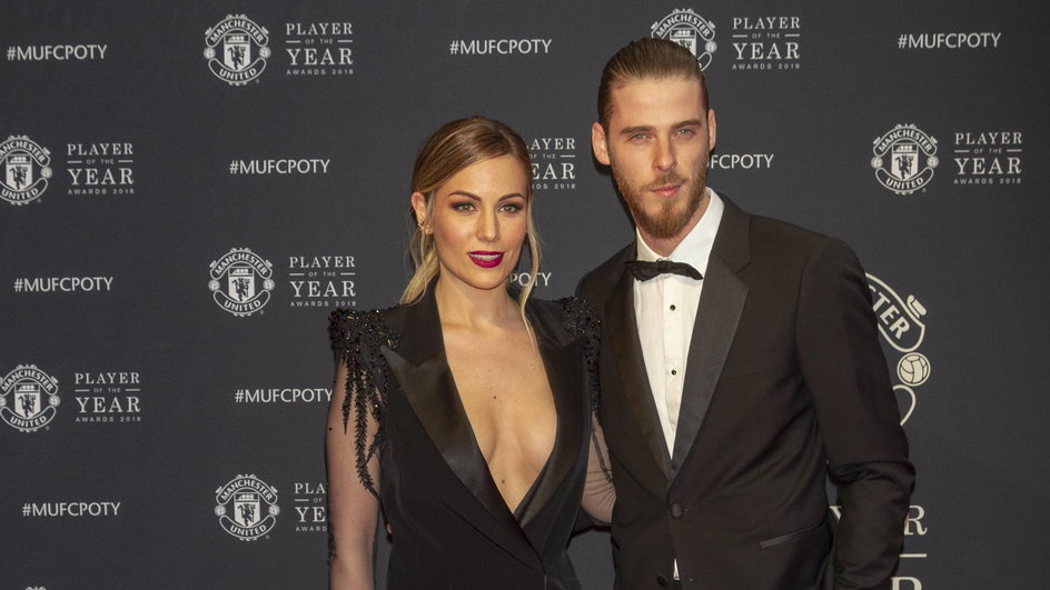 David de Gea z dziewczyną Edurne