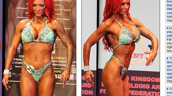 Brytyjska kulturystka, Jodie Marsh