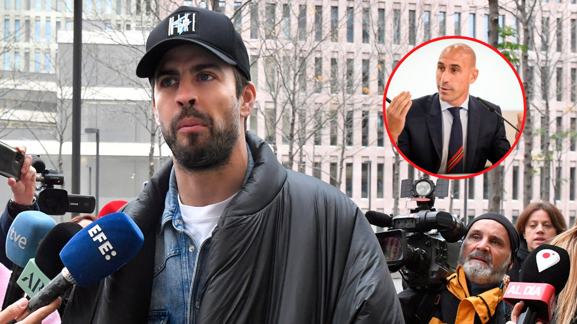 Gerard Pique i Luis Rubiales