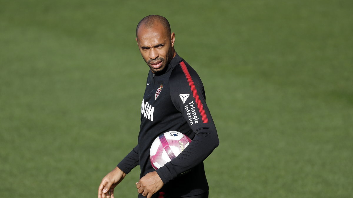 epa07102197 - FRANCE SOCCER LIGUE ONE (
AS Monaco's new headcoach Thierry Henry)