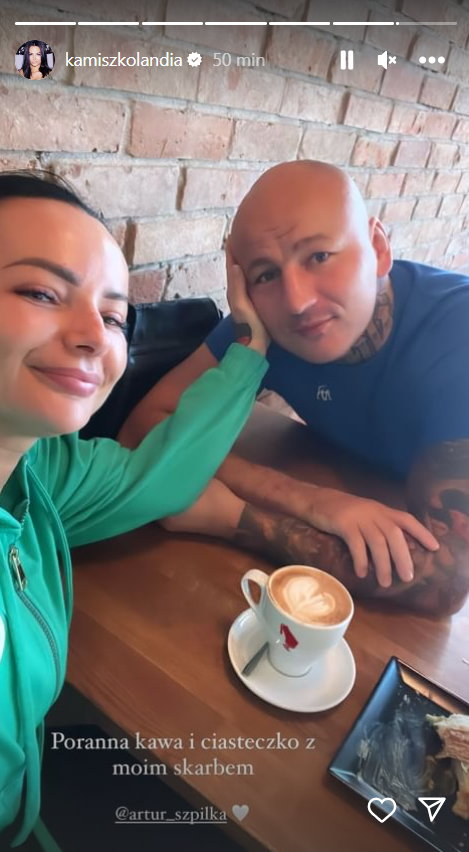 Kamila Wybrańczyk i Artur Szpilka