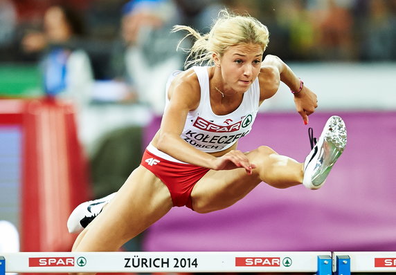 LEKKOATLETYKA MISTRZOSTWA EUROPY ZURYCH 2014 (Karolina Kołeczek)