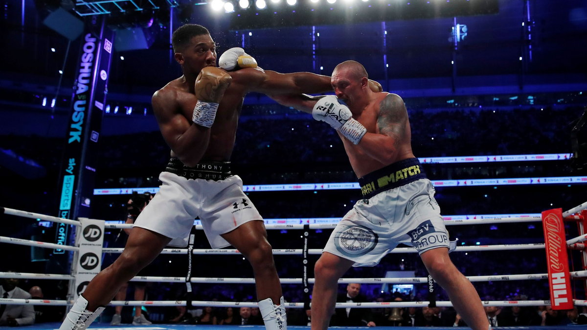 Anthony Joshua i Ołeksandr Usyk