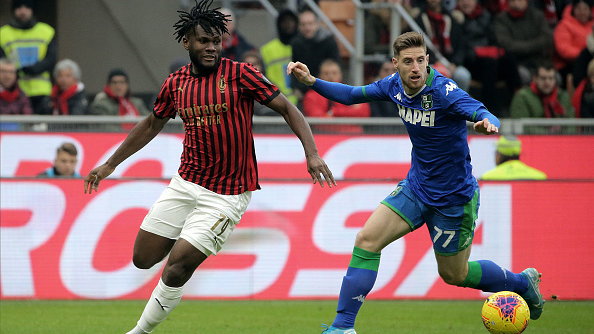 Serie A: Milan - Sassuolo