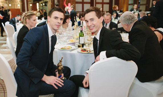 Mariusz Wlazły i Kamil Stoch