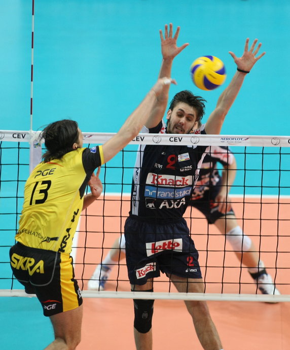 LM SIATKARZY PGE SKRA BEŁCHATÓW KONTRA KNACK ROESELARE