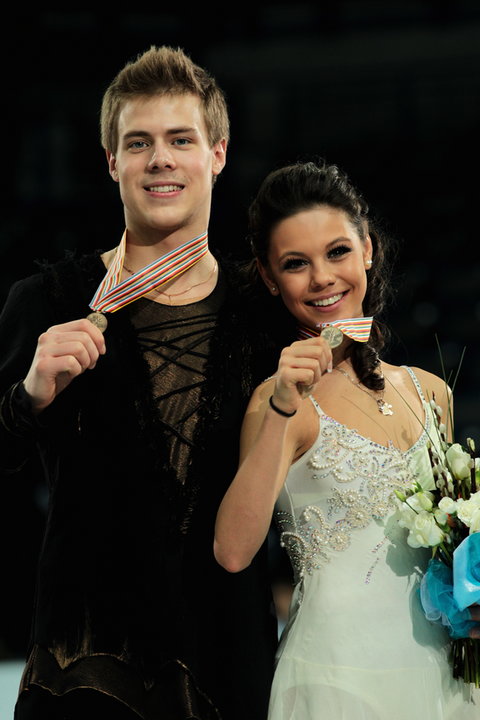 Elena Ilinykh (P) i  Nikita Katsalapov (L)