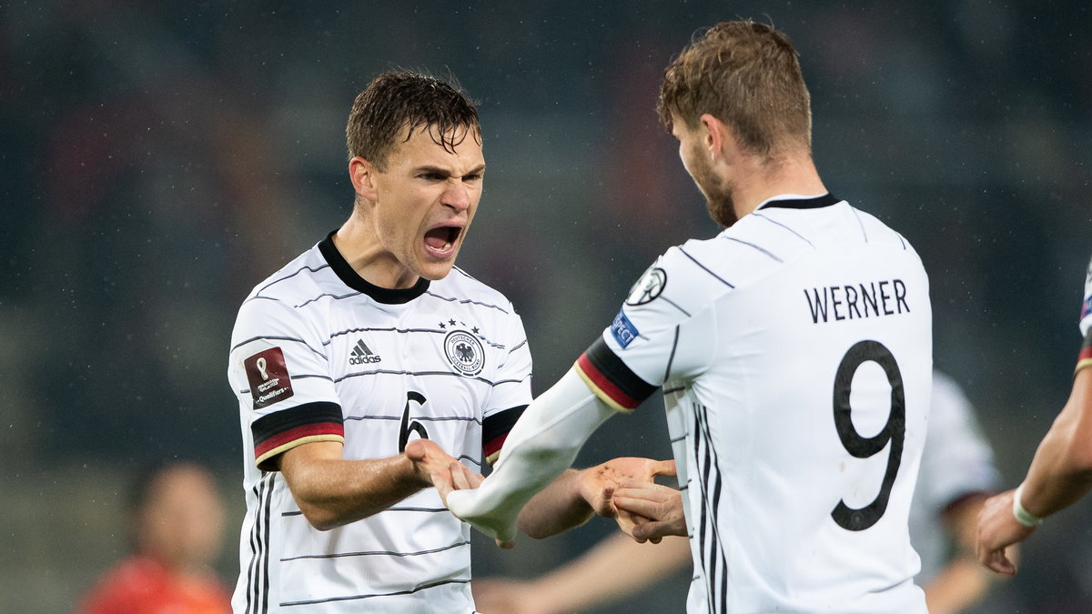 Joshua Kimmich (z lewej) i Timo Werner