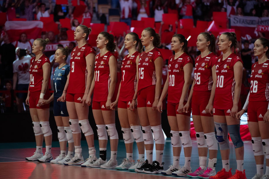 Reprezentacja Polski podczas turnieju w Łodzi