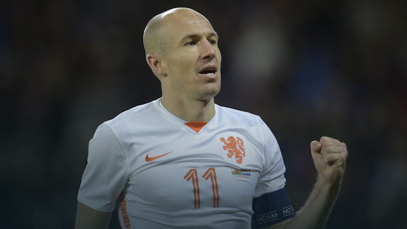 Arjen Robben, fot. AFP