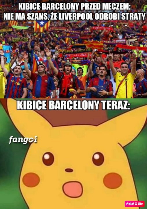 Liverpool vs. Barcelona - memy po meczu