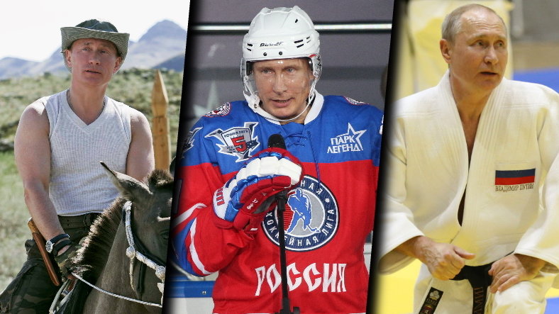 Władimir Putin jest wielkim fanem sportu