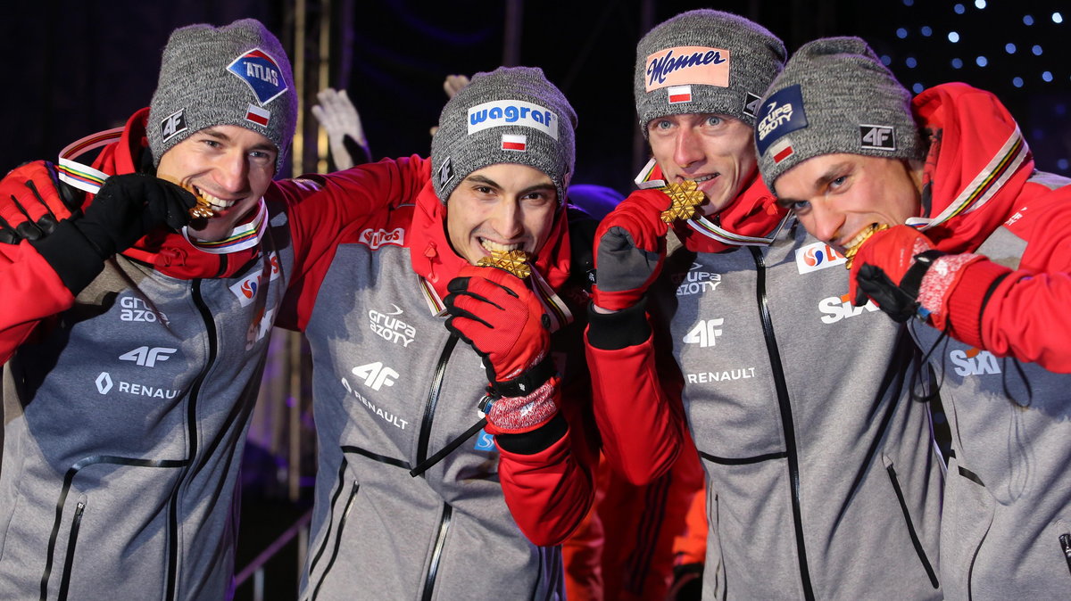 Kamil Stoch Piotr Żyła Maciej Kot Dawid Kubacki 