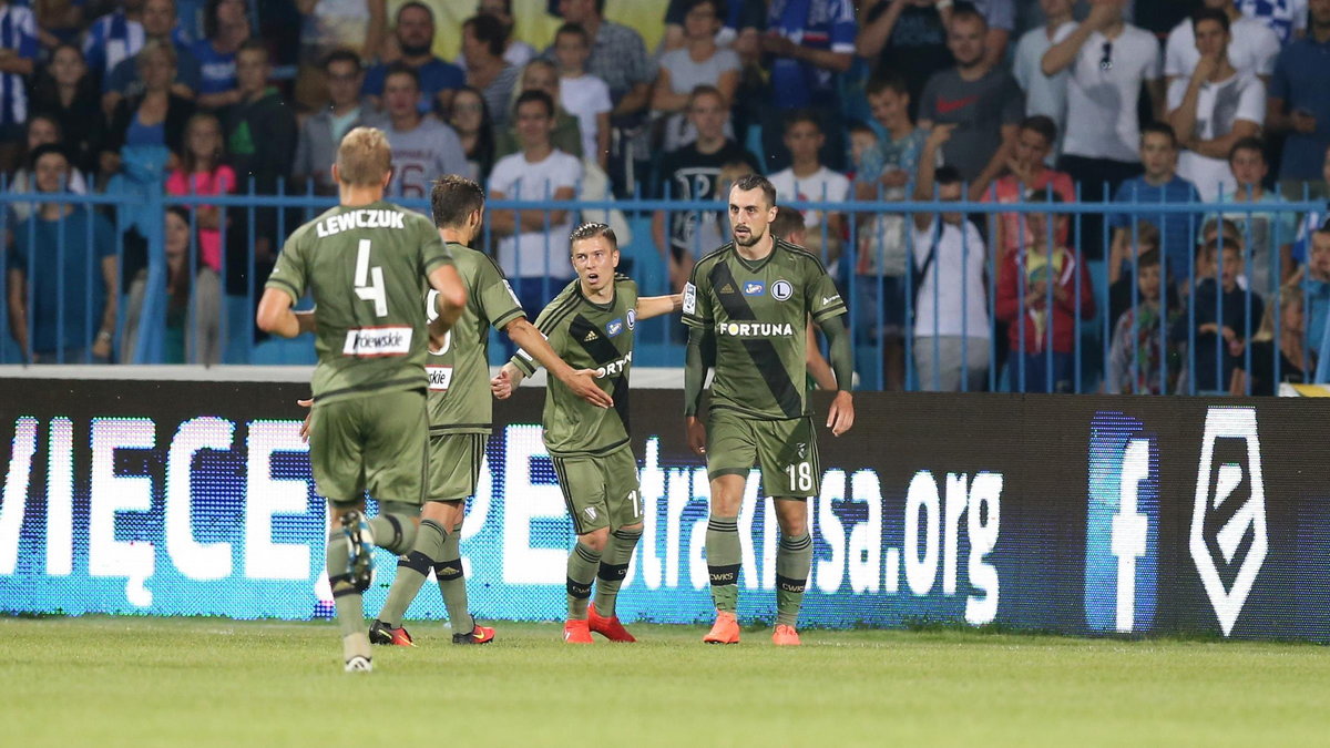 Pilka nozna. Ekstraklasa. Wisla Plock - Legia Warszawa. 30.07.2016