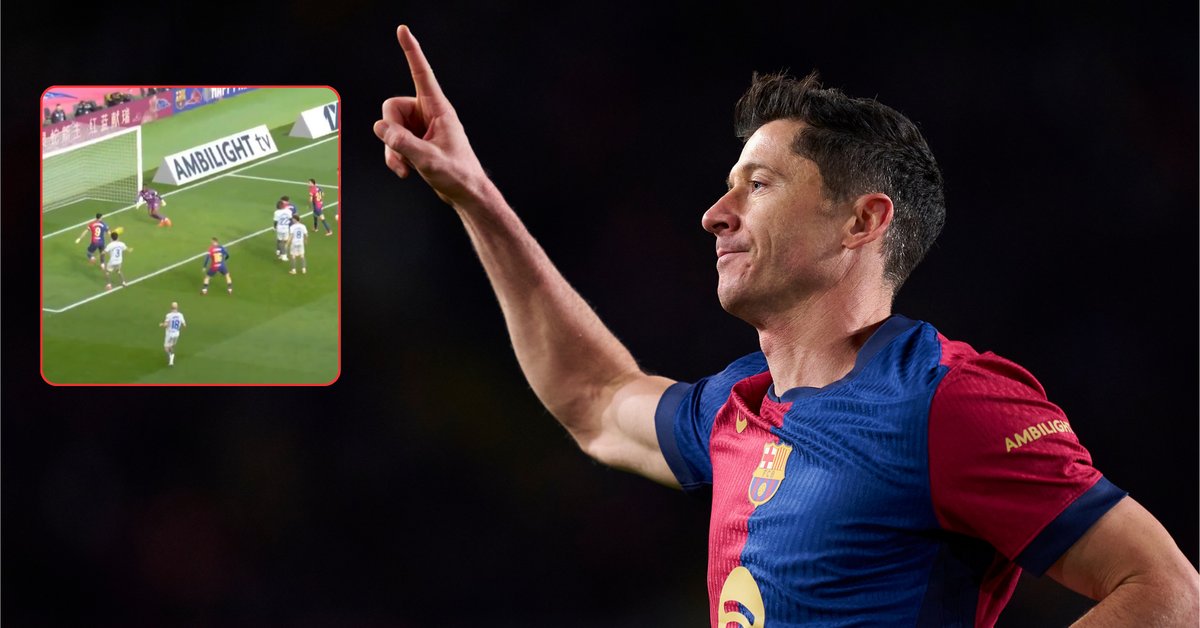 Robert Lewandowski bohaterem Barcelony! Wykorzystuje wpadkę największego rywala