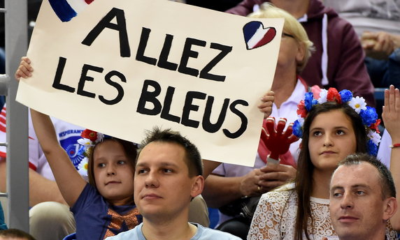 SIATKÓWKA FIVB MISTRZOSTWA ŚWIATA 2014 FRANCJA WŁOCHY (Kibice reprezentacji Francji)