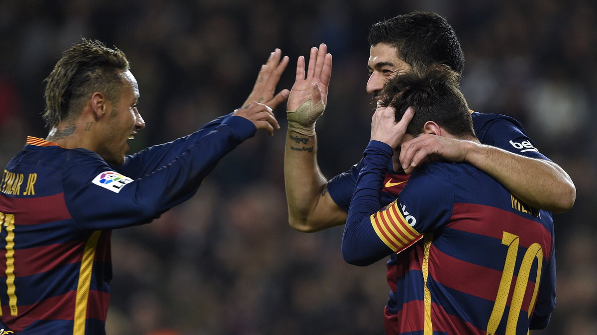 Neymar, Lionel Messi, Luis Suarez