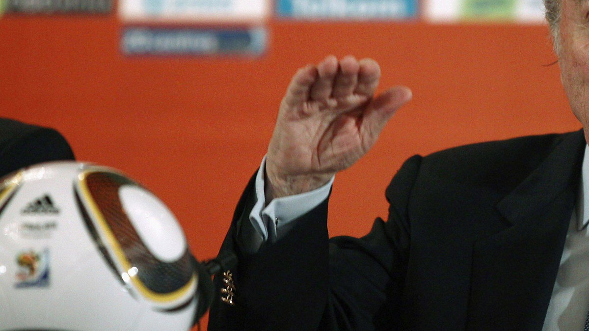 Prezydent FIFA Sepp Blatter