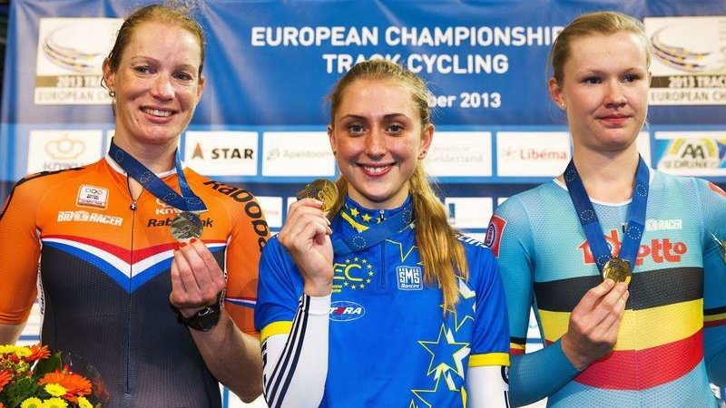 Kirsten Wild, Laura Trott i Jolien D'Hoore