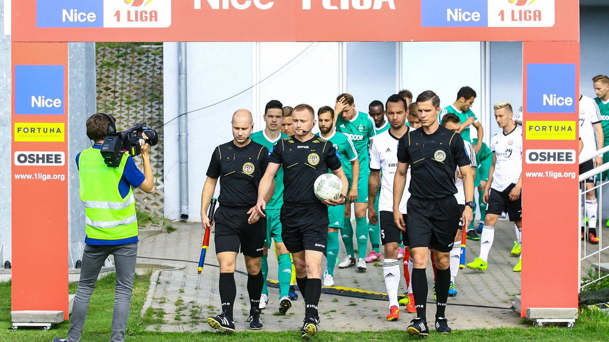 Pilka nozna. Nice I liga. Drutex-Bytovia Bytow - Radomiak Radom. 11.06.2017