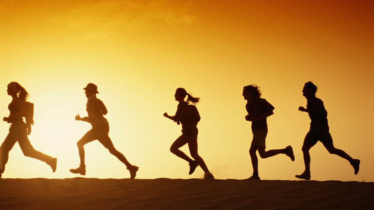 Bieganie pomaga zachować zdrowie i kondycję