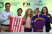 epa07138056 - COLOMBIA SCHOOLS SHAKIRA (Shakira at inauguration of new school in El Bosque)