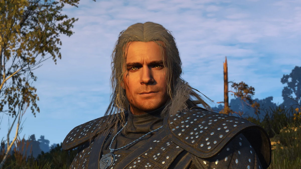 Henry Cavill jako Geralt w Wiedźminie 3