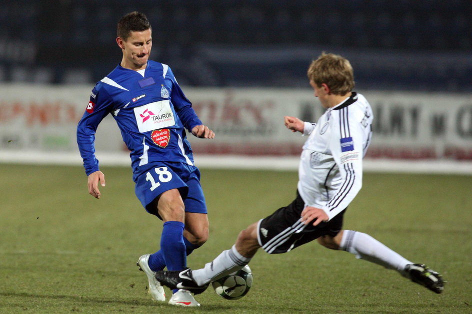 Arkadiusz Piech zadebiutował w barwach Ruchu na początku 2010 roku