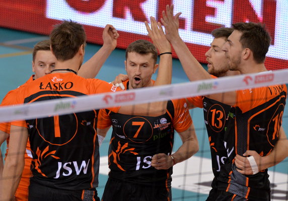 SIATKÓWKA LIGA POLSKA PGE SKRA JASTRZĘBSKI WĘGIEL  (Michał Masny)