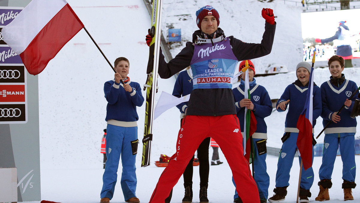 Kamil Stoch w Garmisch-Partenkirchen