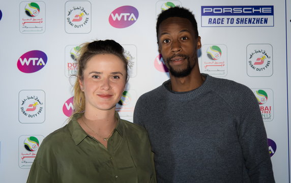 Elina Switolina i Gael Monfils