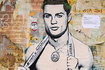 Mural przedstawiający Cristiano Ronaldo